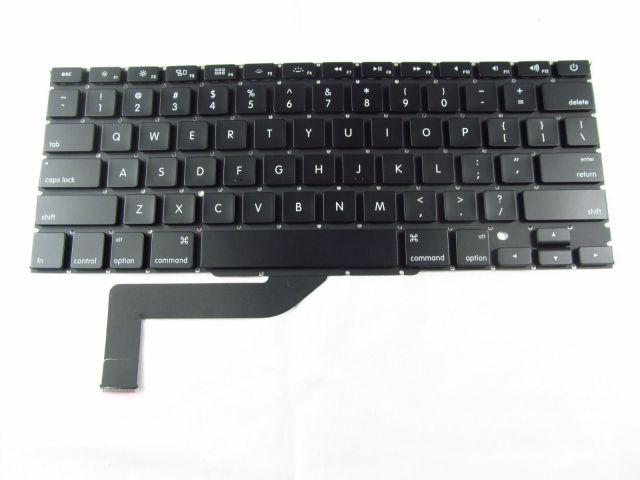 NEW US Keyboard fit Apple Macbook Pro A1398 15" Retina MC975LL/A 2012