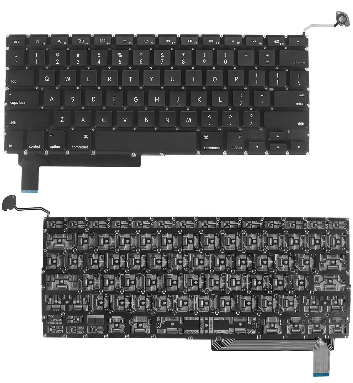 Keyboard Compatible Apple MacBook Pro Unibody 15" A1286 (Mid 2009-Mid 2012)
