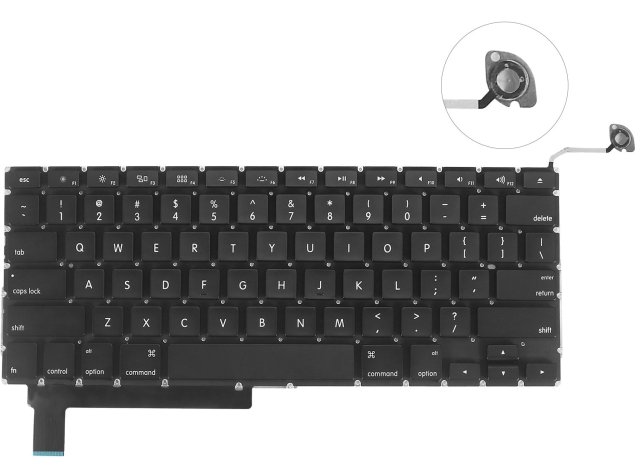 Keyboard Compatible Apple MacBook Pro Unibody 15" A1286 (Mid 2009-Mid 2012)