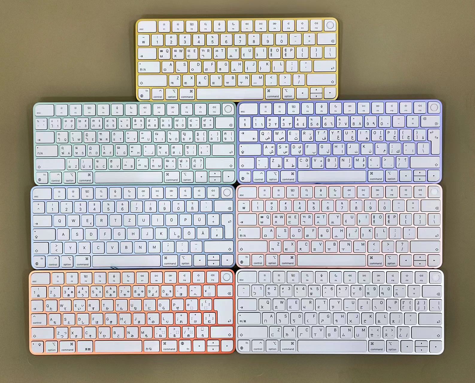 Genuine Apple magic keyboard with touch id for m1 Macs silver A2449
