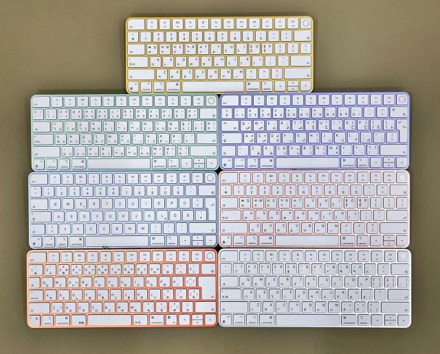 Genuine Apple magic keyboard with touch id for m1 Macs silver A2449