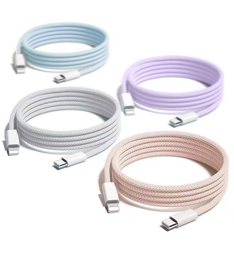 Genuine Apple USB-C to Lightning Cable Braided 1M color Cable