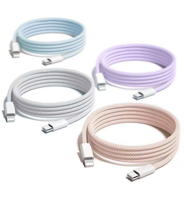 Genuine Apple USB-C to Lightning Cable Braided 1M color Cable