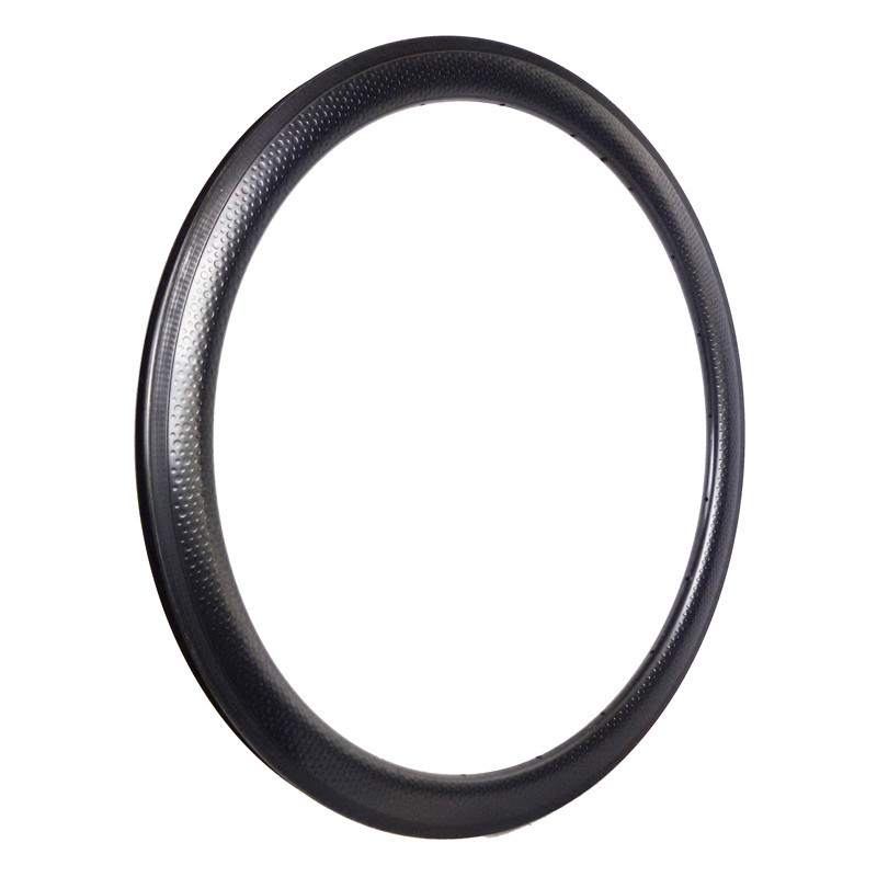 |CW26D45T/C/CT| Dimpled carbon bicycle rims 390g~480g 45mm depth 26mm width tubular/clincher/tubeless tire carbon wheel fit for road