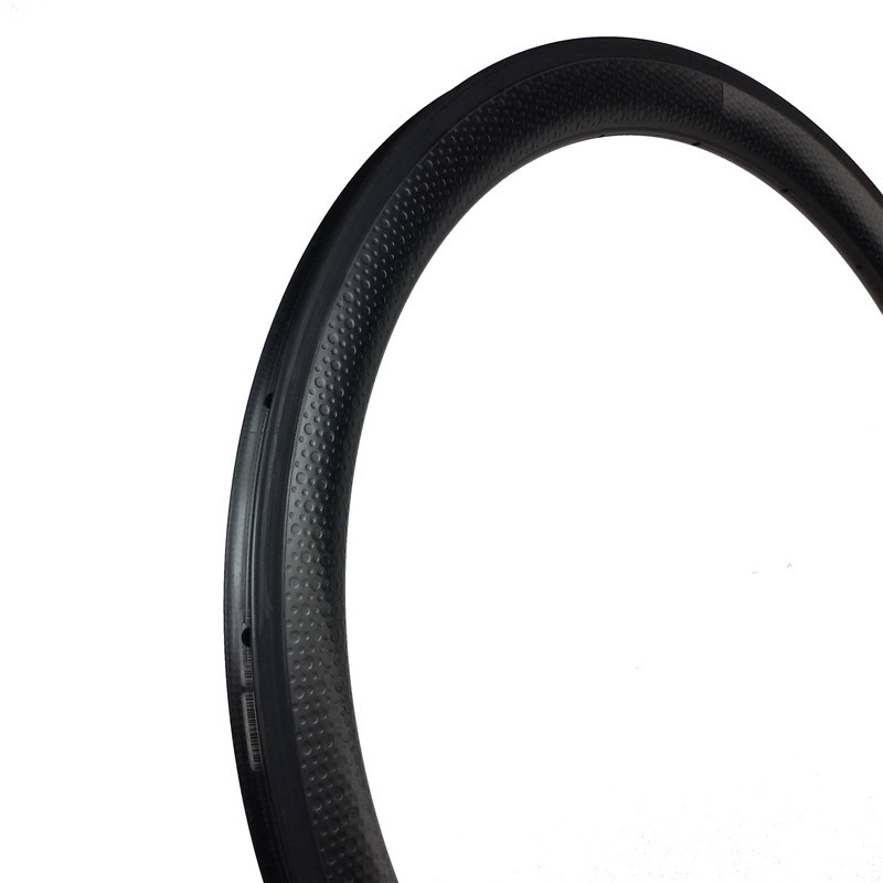 |CW26D45T/C/CT| Dimpled carbon bicycle rims 390g~480g 45mm depth 26mm width tubular/clincher/tubeless tire carbon wheel fit for road