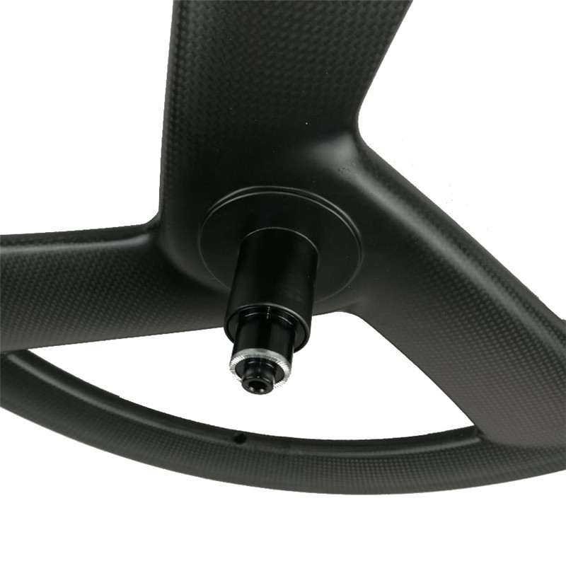 |CW406-25-40C-3S|406 carbon tri spoke bike wheel BMX 20 inch 25mm wide 40mm depth front road rear clincher wheel bicycle tri spokes three folding ride