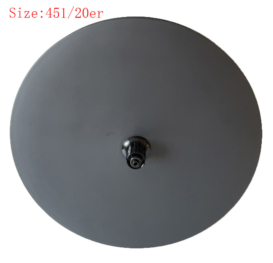 |CW451-25D-CT|451 carbon disc bike wheel 25mm width air material PMI tubular/clincher tire 20er size fit for road/track bike one-piece strong design