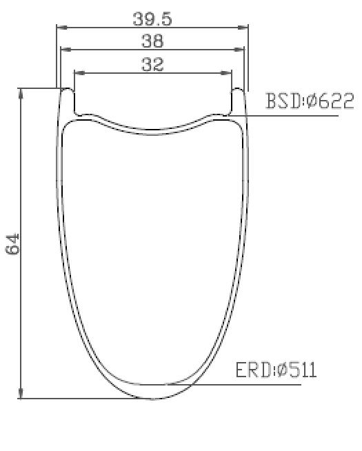 |CW3864CT/HT| carbon bike rims 38mm wide 64mm deep gravel bicycle ride wheel light weight 460g hooked-hookless design