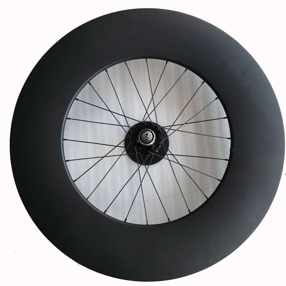120mm biggest carbon bike wheel v/disc brake fixed gear cycling wheelset ultralight rim