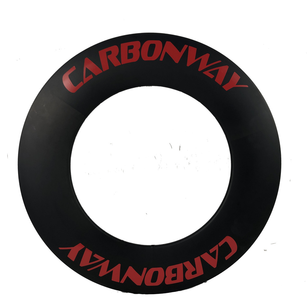 120mm biggest carbon bike wheel v/disc brake fixed gear cycling wheelset ultralight rim