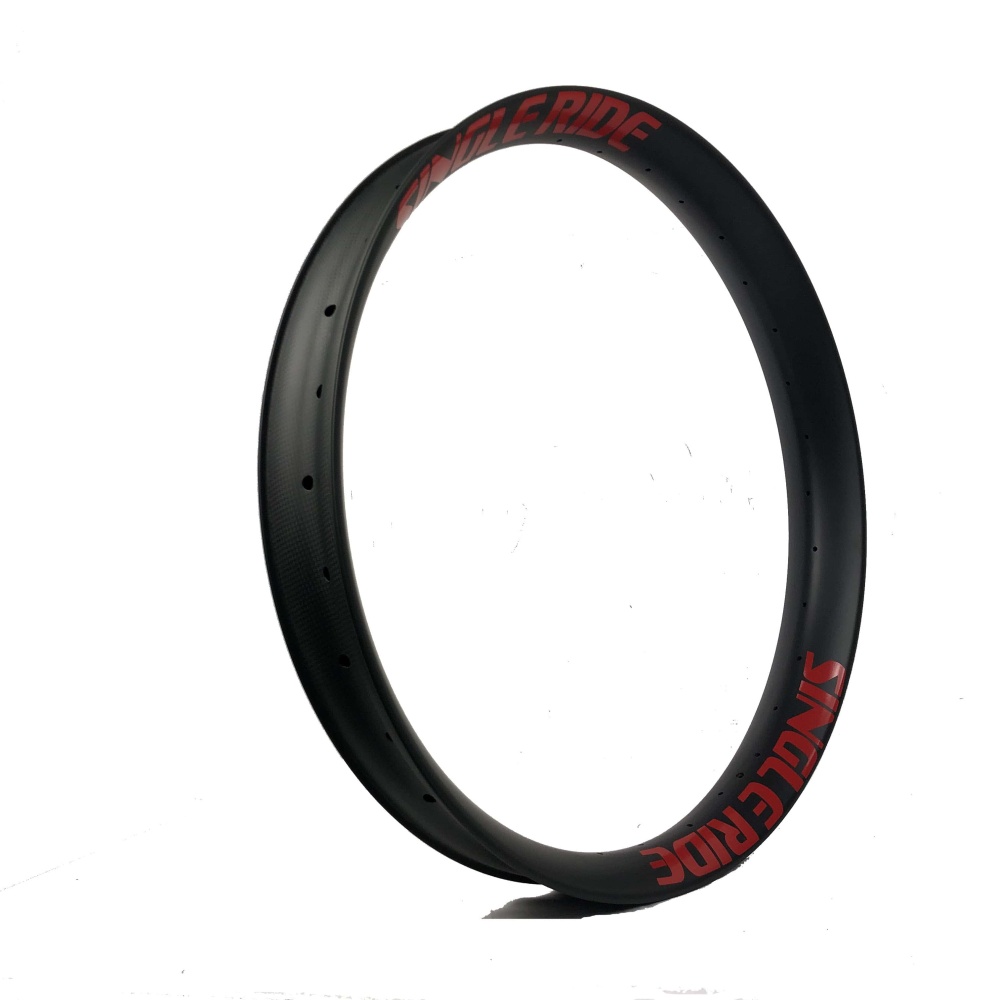 |CW26-9518CT| 26er carbon fat bike rim 95mm width 18mm depth clincher tubeless hookless snowy day free ride high quality competitive price offer