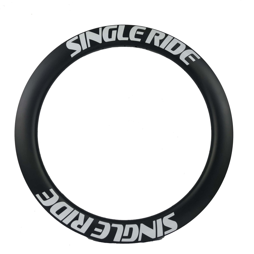 |CW25-80C/T/CT| Carbon bike rims 80mm depth 25mm width clincher/tubular/tubeless compatible for road/track bike cyclocross cycling composite material