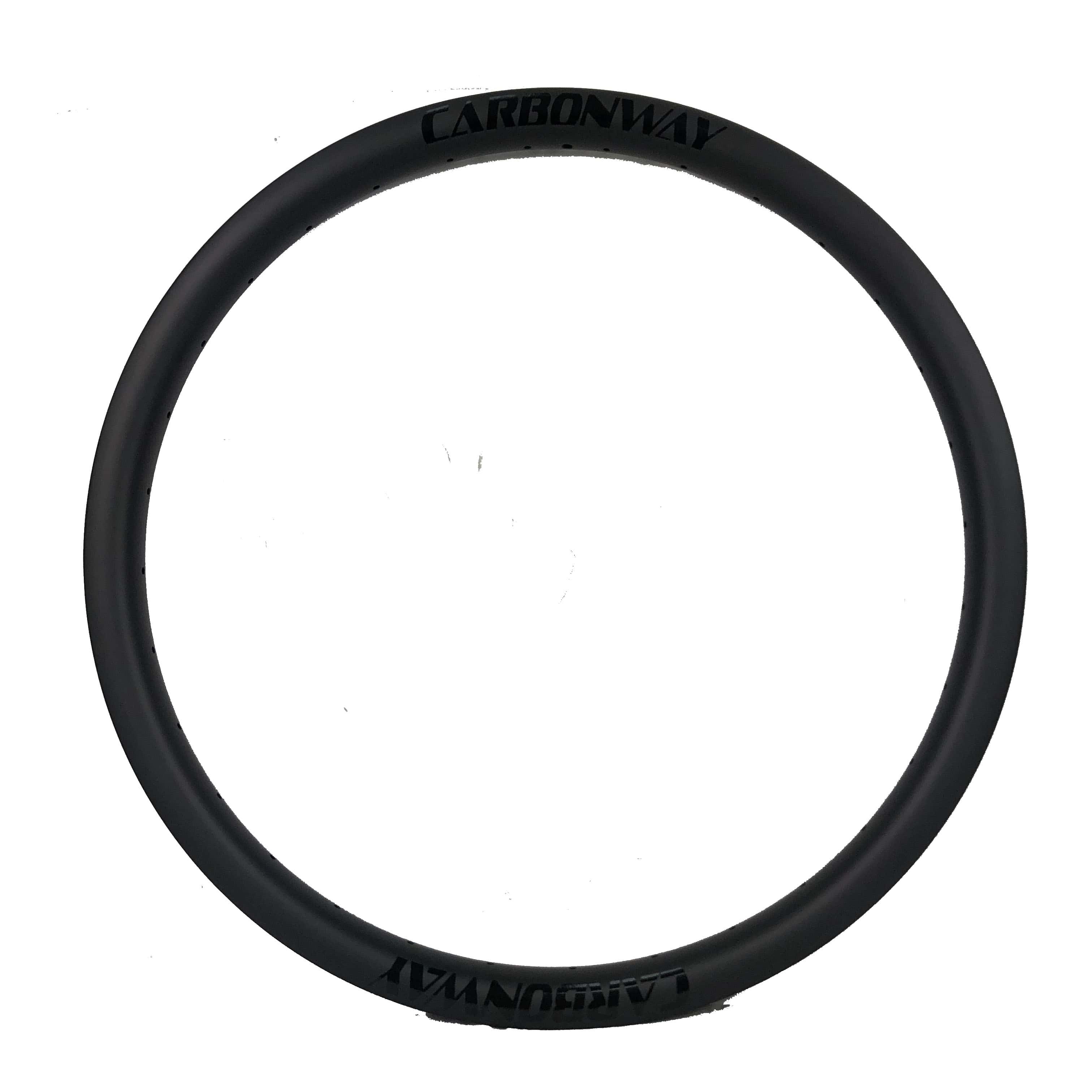 |CW27-5025CT| 27.5 rim carbon mountain cycle MTB wheel width 50mm wide 25mm depth hookless clincher tubeless DIY bicycle part XC/AM/DH