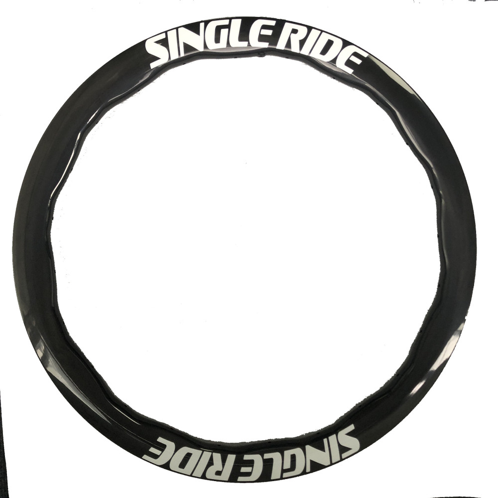 29.5mm width customized bike wheelset 35mm/40mm/45mm/50mm/55mm/65mm/80mm wave shape new design