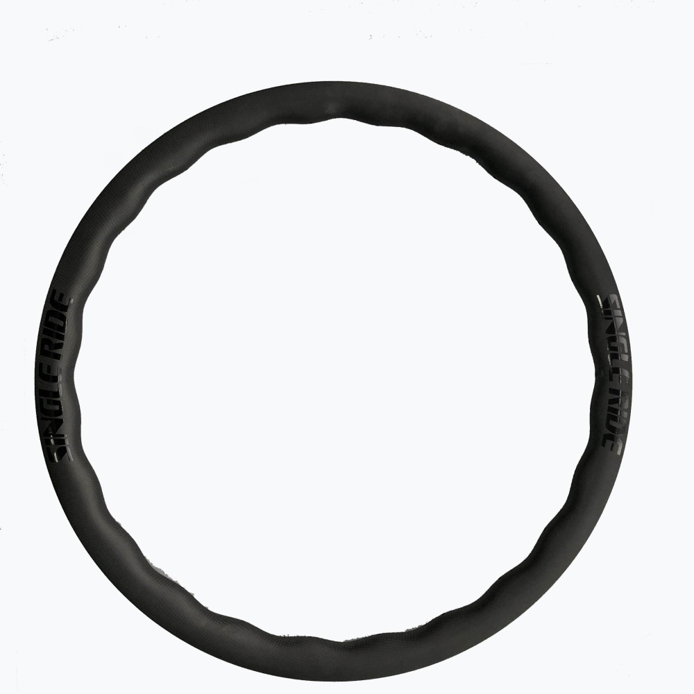 |CW2840CT| Carbon bike rim 24 holes wave shape disc brake bike cycle rim light weight standard version 375g 28mm width 40mm depth symmetry