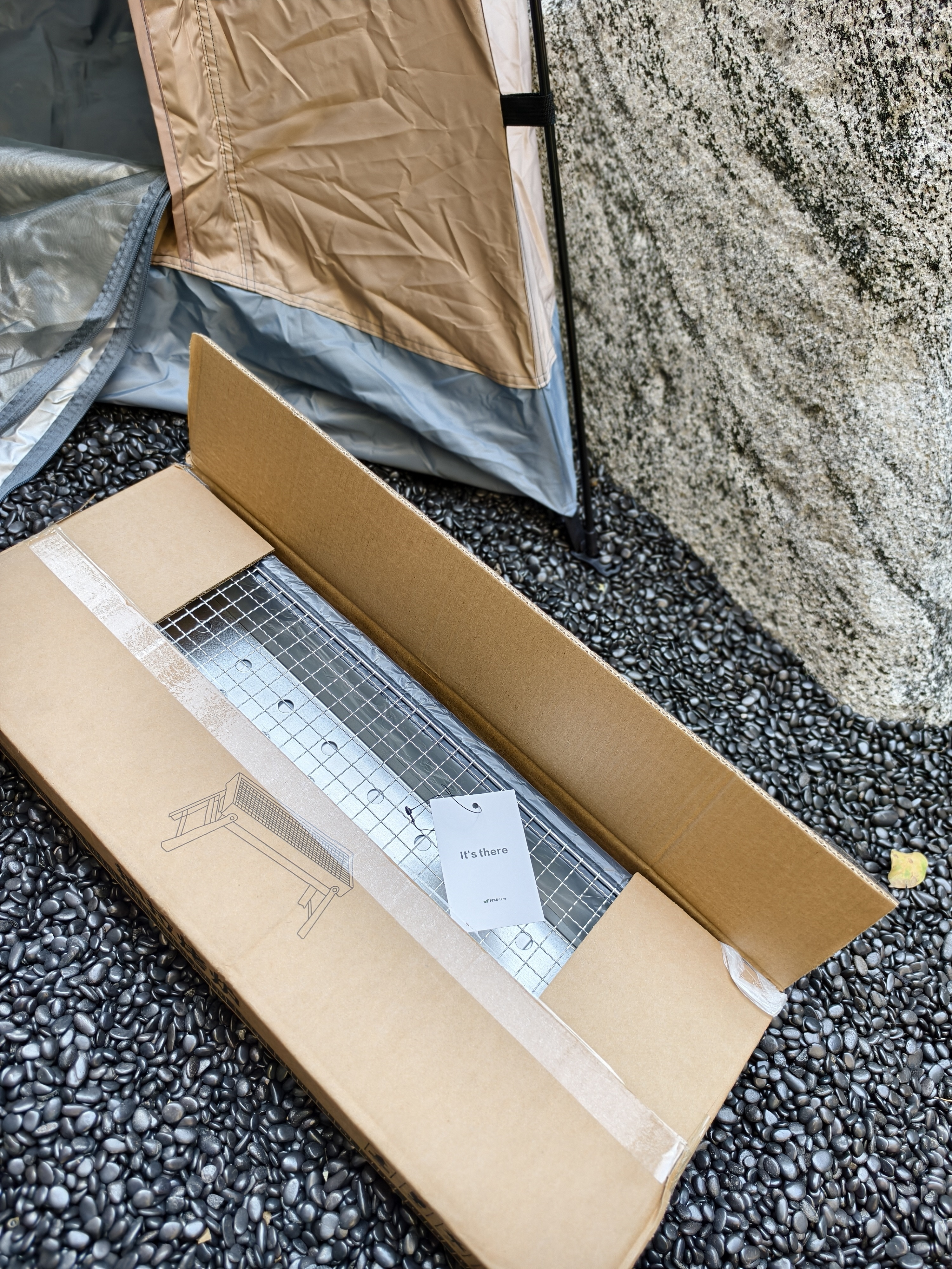 It's there Camping grills