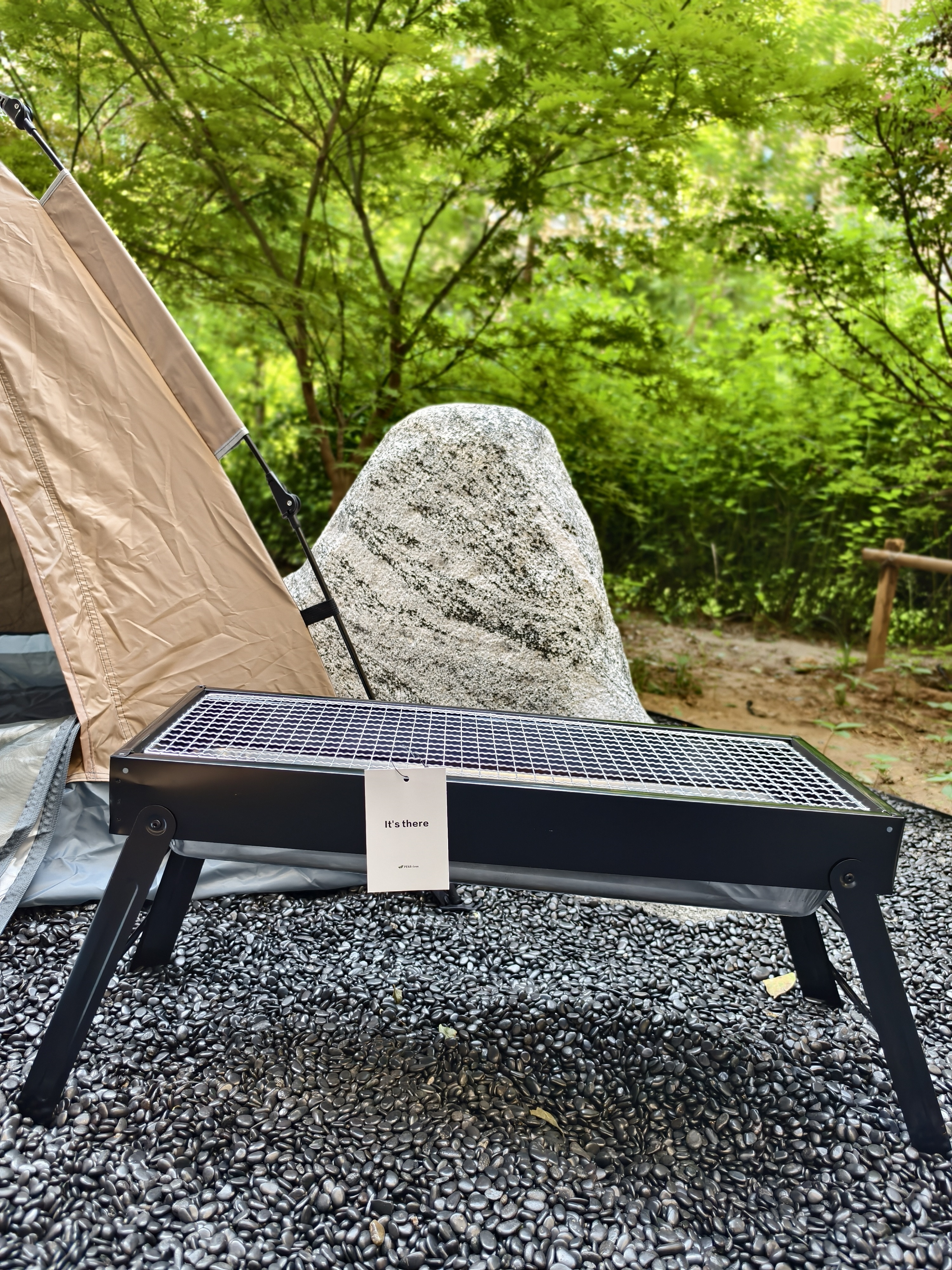It's there Camping grills
