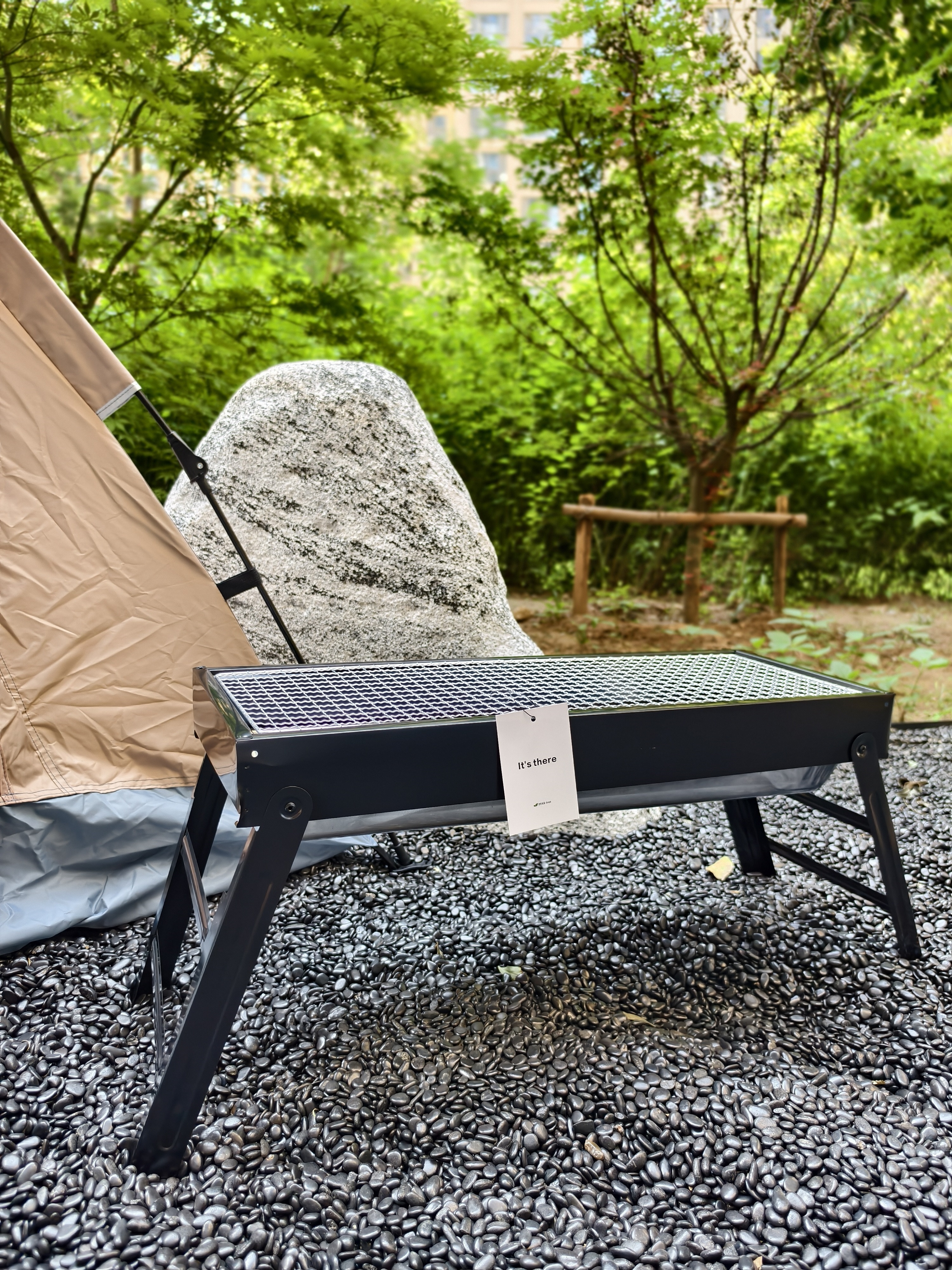 It's there Camping grills