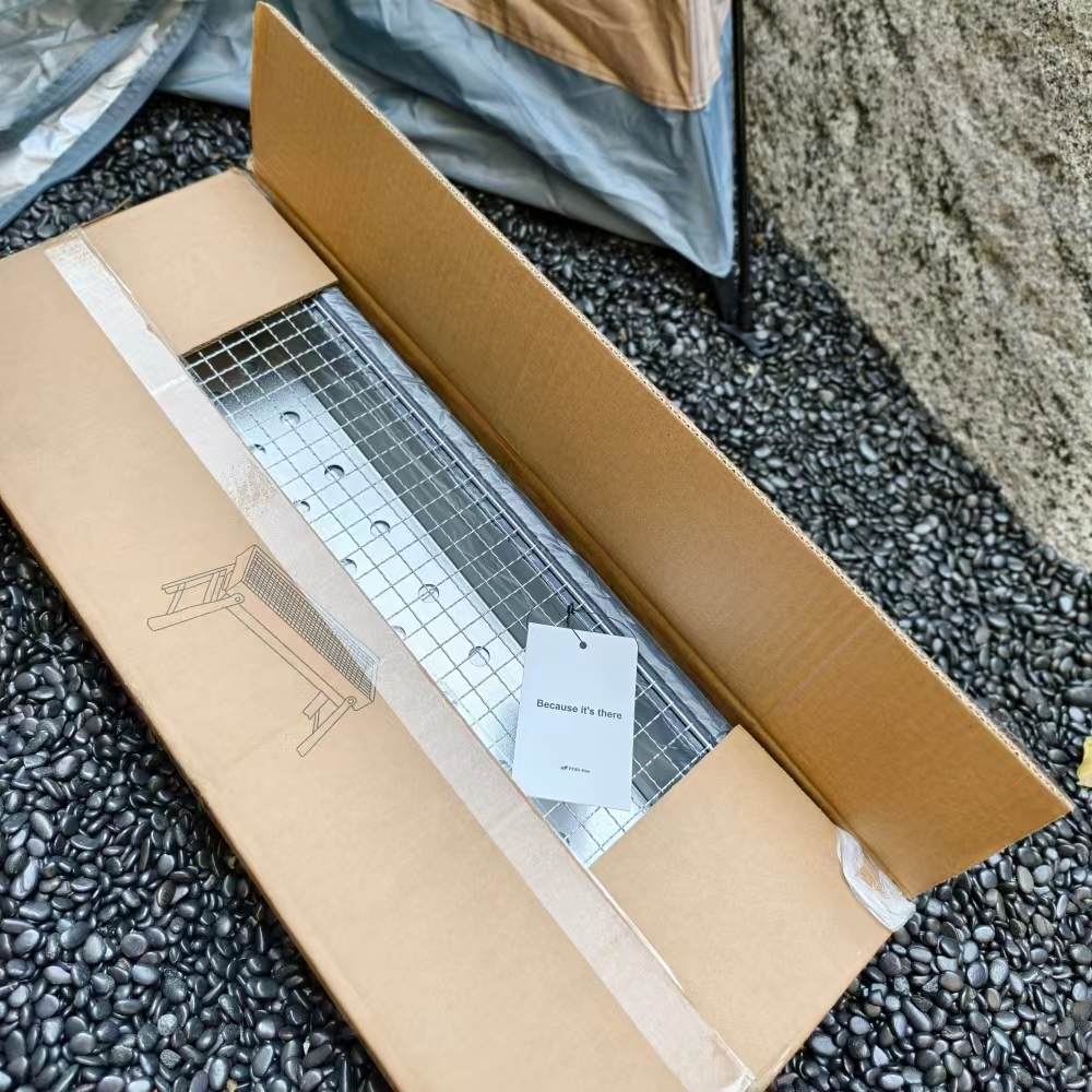 Because it's there Camping grills