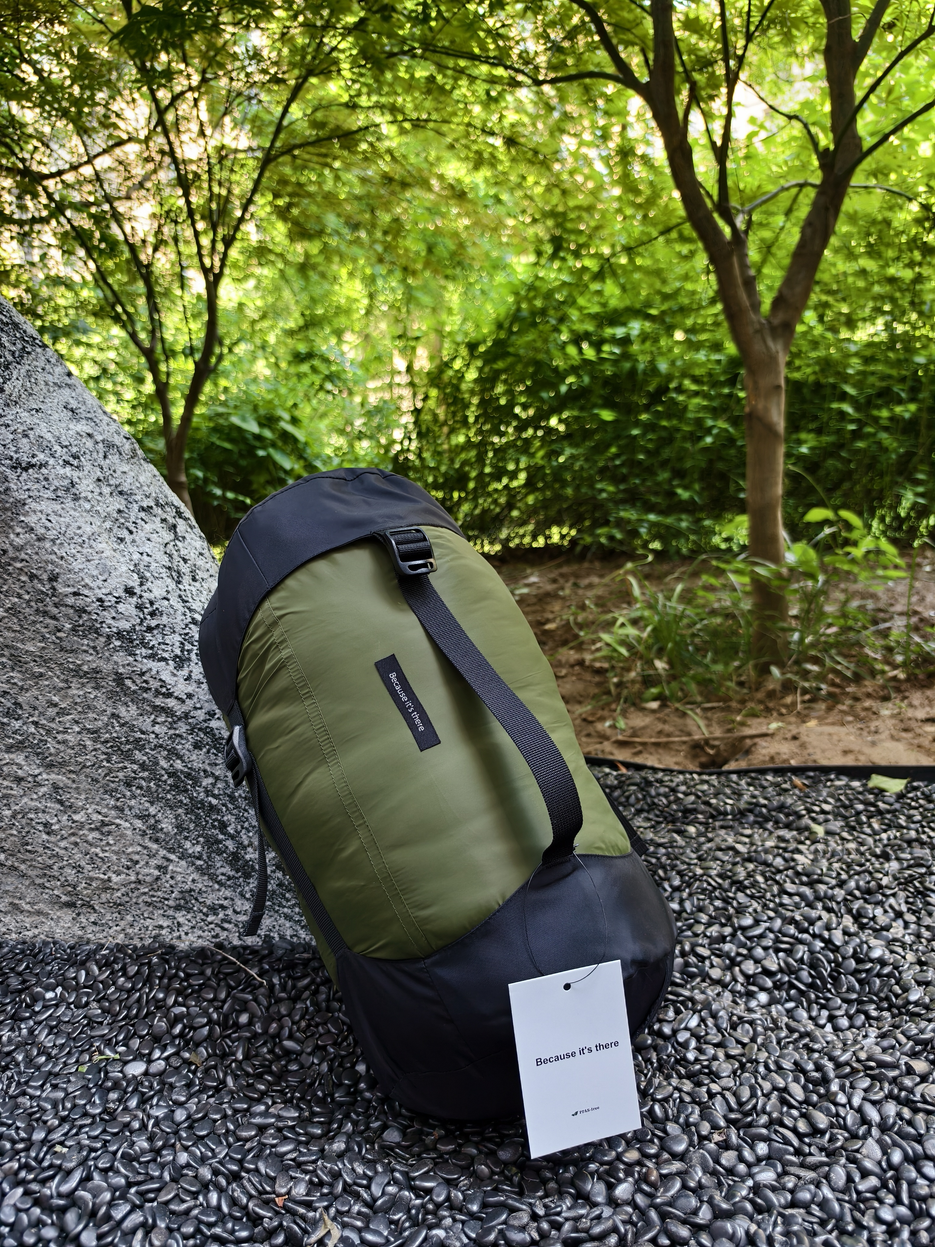 Sleeping bags for camping Because it's there