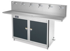 Hot/Cold Water Dispenser Water Station 35L with Filtration RM-6E-HC