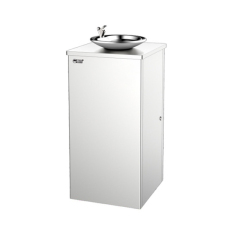 Outdoor Direct Drinking Fountain with Integrated Hand Washing Sink