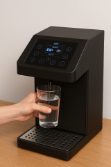 Stainless Steel Countertop Hot and Cold Water Dispenser – Direct Piping, Touch Control