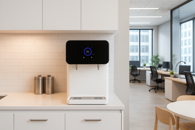 Tankless Desktop RO Water Cooler | Compressor Cooled Direct-Pipeline Water Dispenser