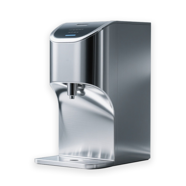 Countertop Stainless Steel RO Water Dispenser with Compressor Cooling and Touchscreen Display