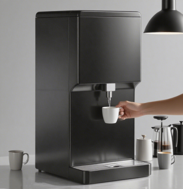 Countertop Stainless Steel RO Water Dispenser with Compressor Cooling and Touchscreen Display