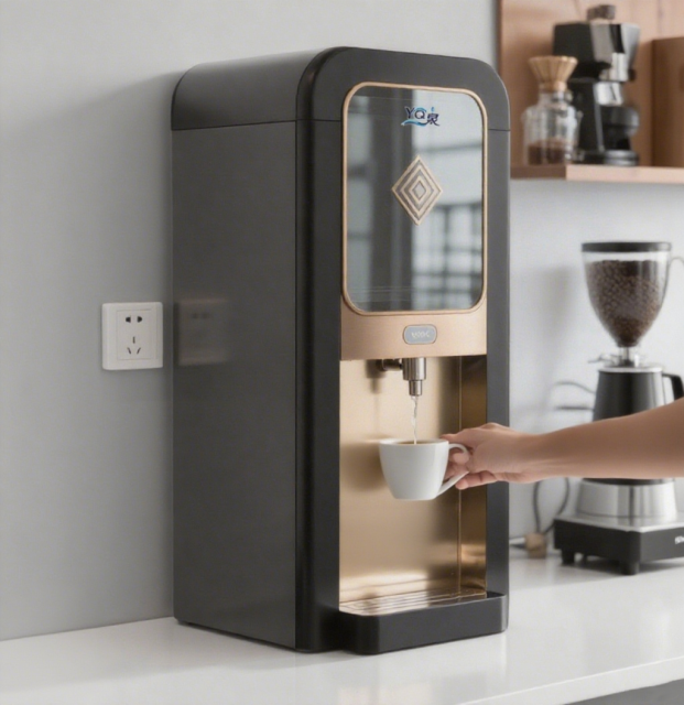 Countertop Stainless Steel RO Water Dispenser with Compressor Cooling and Touchscreen Display