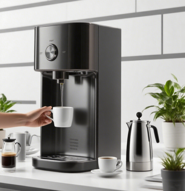 Countertop Stainless Steel RO Water Dispenser with Compressor Cooling and Touchscreen Display