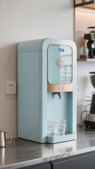 Countertop Stainless Steel RO Water Dispenser with Compressor Cooling and Touchscreen Display