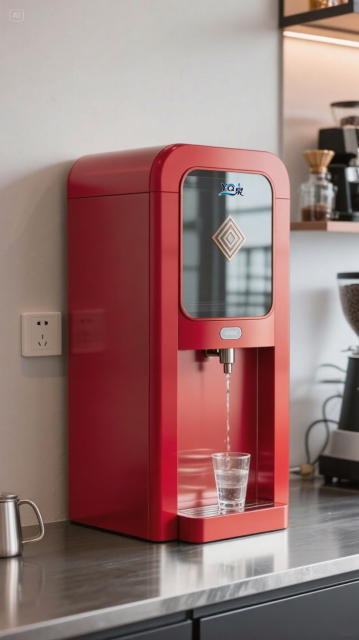 Countertop Stainless Steel RO Water Dispenser with Compressor Cooling and Touchscreen Display