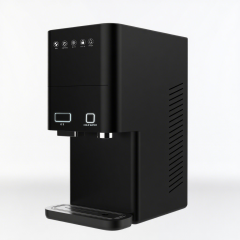 Countertop Ice Maker with Cold Water Dispenser and Built-in Filtration System