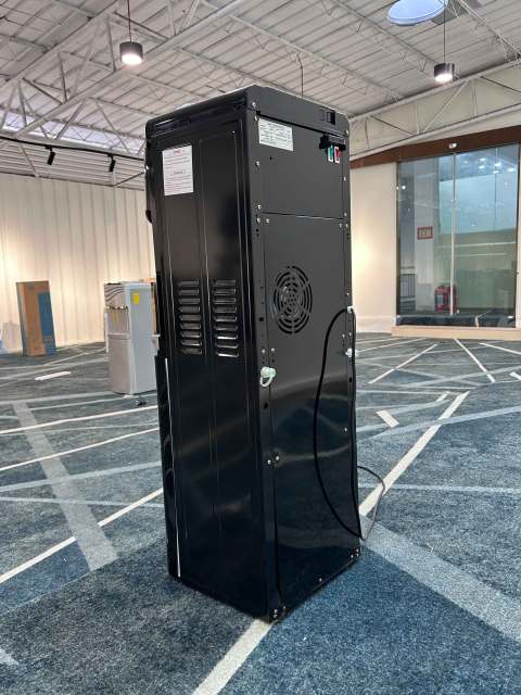 Standing Water Dispenser Three Push Button Compressor Cooling R134a Water Cooler Machine