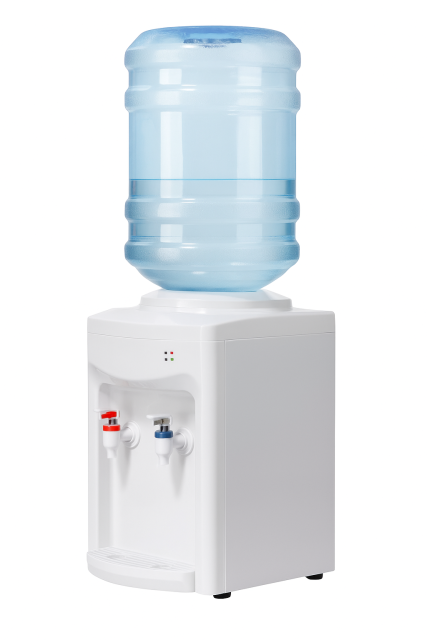 Hot Cold Electric Cooling Water Dispenser Top-Loading Desktop Design