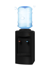 Hot Cold Electric Cooling Water Dispenser Top-Loading Desktop Design