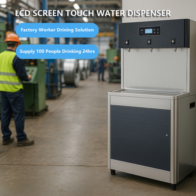 RM-3AE 27L Stainless Steel Hot & Cold Tank Standing Water Dispenser