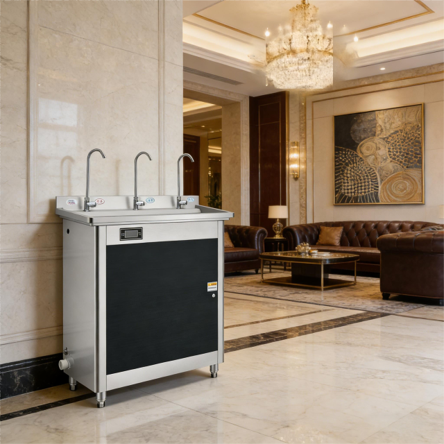 RM-3 Hot Cold Stainless Steel Wall Mounted Standing Water Dispenser