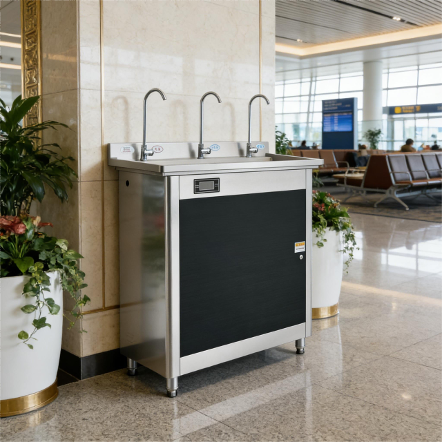 RM-3 Hot Cold Stainless Steel Wall Mounted Standing Water Dispenser