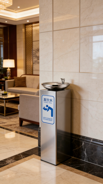 TD-1 Series Public Floor-Standing Drinking Water Fountain / Outdoor Stainless Steel Water Dispenser