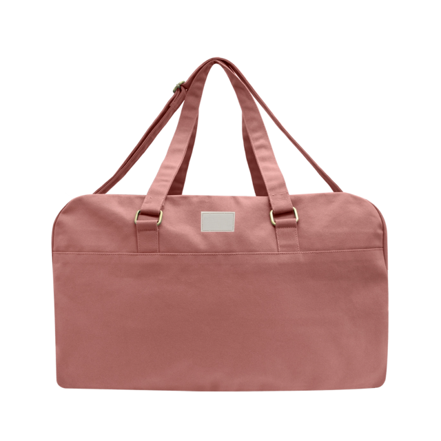 Rose Blush Cotton Travel Bag