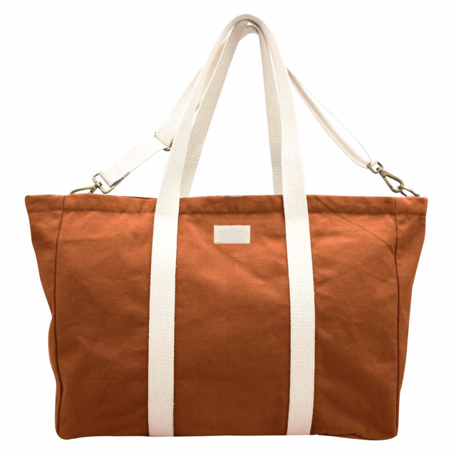 Ultra Solid Large Jean Tote Bag Weekend Travel Bag