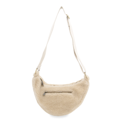 Shoulder Funny Pack Half Moon Bag With Zipped Pocket