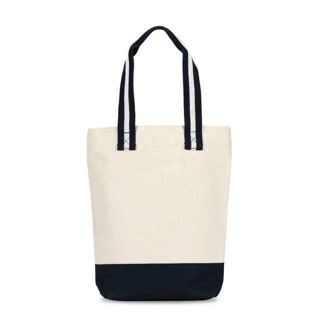 Fashion Canvas Wine Tote Interior Wine Pockets Suitable For Beach Party