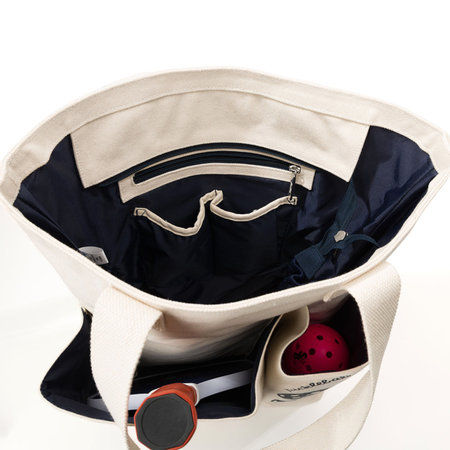 Pickleball Tote Shoulder Bag Pickleball Paddle Multi-use Gear Pockets