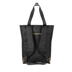 Hybrid Backpack Transform Tote Two Way Use Interior Organizer Section Contrast Color