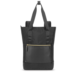 Hybrid Backpack Transform Tote Two Way Use Interior Organizer Section Contrast Color