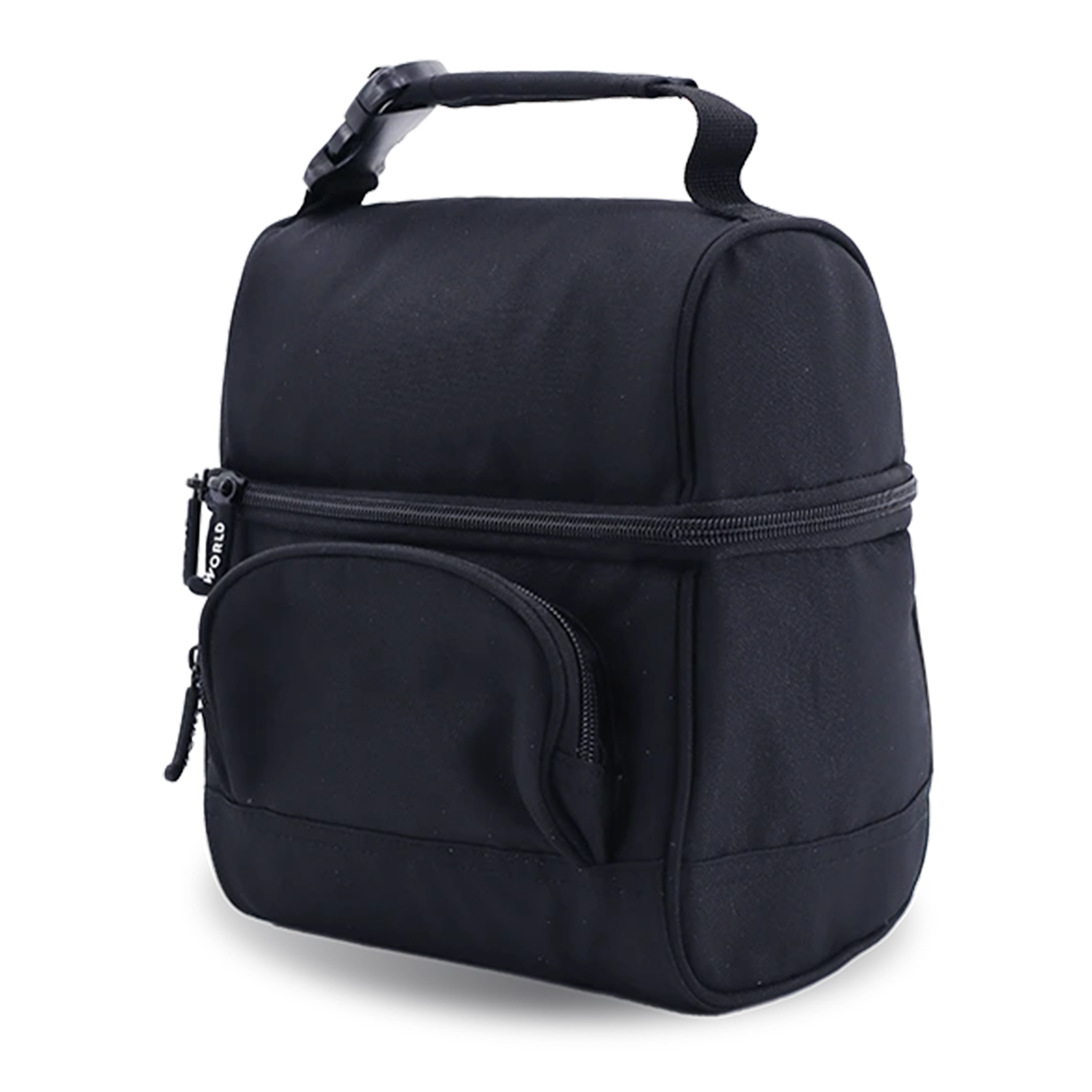 Men Office Lunch Bag Kids School Seperate Bottle Storage Heat Reflective Silver Lining